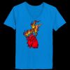 Ladies’  Junior Fine Jersey V-Neck Longer Length T-Shirt Thumbnail