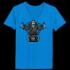 Ladies’  Junior Fine Jersey V-Neck Longer Length T-Shirt Thumbnail