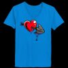 Ladies’  Junior Fine Jersey V-Neck Longer Length T-Shirt Thumbnail