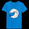 Ladies’  Junior Fine Jersey V-Neck Longer Length T-Shirt Thumbnail