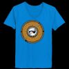 Ladies’  Junior Fine Jersey V-Neck Longer Length T-Shirt Thumbnail