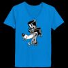 Ladies’  Junior Fine Jersey V-Neck Longer Length T-Shirt Thumbnail