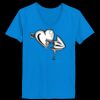 Ladies’  Junior Fine Jersey V-Neck Longer Length T-Shirt Thumbnail