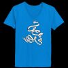 Ladies’  Junior Fine Jersey V-Neck Longer Length T-Shirt Thumbnail
