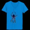 Ladies’  Junior Fine Jersey V-Neck Longer Length T-Shirt Thumbnail