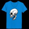 Ladies’  Junior Fine Jersey V-Neck Longer Length T-Shirt Thumbnail