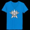 Ladies’  Junior Fine Jersey V-Neck Longer Length T-Shirt Thumbnail