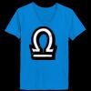 Ladies’  Junior Fine Jersey V-Neck Longer Length T-Shirt Thumbnail