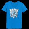 Ladies’  Junior Fine Jersey V-Neck Longer Length T-Shirt Thumbnail