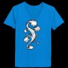 Ladies’  Junior Fine Jersey V-Neck Longer Length T-Shirt Thumbnail