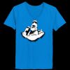 Ladies’  Junior Fine Jersey V-Neck Longer Length T-Shirt Thumbnail