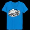 Ladies’  Junior Fine Jersey V-Neck Longer Length T-Shirt Thumbnail