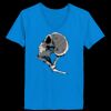 Ladies’  Junior Fine Jersey V-Neck Longer Length T-Shirt Thumbnail