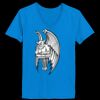 Ladies’  Junior Fine Jersey V-Neck Longer Length T-Shirt Thumbnail