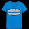 Ladies’  Junior Fine Jersey V-Neck Longer Length T-Shirt Thumbnail