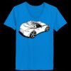Ladies’  Junior Fine Jersey V-Neck Longer Length T-Shirt Thumbnail
