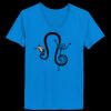 Ladies’  Junior Fine Jersey V-Neck Longer Length T-Shirt Thumbnail