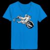 Ladies’  Junior Fine Jersey V-Neck Longer Length T-Shirt Thumbnail