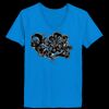 Ladies’  Junior Fine Jersey V-Neck Longer Length T-Shirt Thumbnail