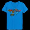 Ladies’  Junior Fine Jersey V-Neck Longer Length T-Shirt Thumbnail