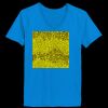 Ladies’  Junior Fine Jersey V-Neck Longer Length T-Shirt Thumbnail