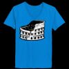 Ladies’  Junior Fine Jersey V-Neck Longer Length T-Shirt Thumbnail