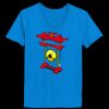 Ladies’  Junior Fine Jersey V-Neck Longer Length T-Shirt Thumbnail