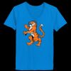 Ladies’  Junior Fine Jersey V-Neck Longer Length T-Shirt Thumbnail