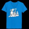Ladies’  Junior Fine Jersey V-Neck Longer Length T-Shirt Thumbnail