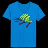 Ladies’  Junior Fine Jersey V-Neck Longer Length T-Shirt Thumbnail