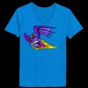Ladies’  Junior Fine Jersey V-Neck Longer Length T-Shirt Thumbnail