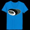 Ladies’  Junior Fine Jersey V-Neck Longer Length T-Shirt Thumbnail