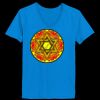 Ladies’  Junior Fine Jersey V-Neck Longer Length T-Shirt Thumbnail
