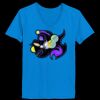 Ladies’  Junior Fine Jersey V-Neck Longer Length T-Shirt Thumbnail