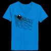 Ladies’  Junior Fine Jersey V-Neck Longer Length T-Shirt Thumbnail