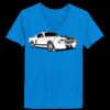 Ladies’  Junior Fine Jersey V-Neck Longer Length T-Shirt Thumbnail