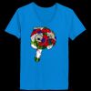 Ladies’  Junior Fine Jersey V-Neck Longer Length T-Shirt Thumbnail