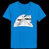 Ladies’  Junior Fine Jersey V-Neck Longer Length T-Shirt Thumbnail