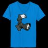 Ladies’  Junior Fine Jersey V-Neck Longer Length T-Shirt Thumbnail