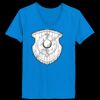 Ladies’  Junior Fine Jersey V-Neck Longer Length T-Shirt Thumbnail