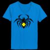 Ladies’  Junior Fine Jersey V-Neck Longer Length T-Shirt Thumbnail