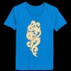 Ladies’  Junior Fine Jersey V-Neck Longer Length T-Shirt Thumbnail