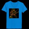 Ladies’  Junior Fine Jersey V-Neck Longer Length T-Shirt Thumbnail
