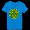 Ladies’  Junior Fine Jersey V-Neck Longer Length T-Shirt Thumbnail