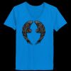 Ladies’  Junior Fine Jersey V-Neck Longer Length T-Shirt Thumbnail