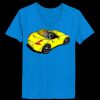 Ladies’  Junior Fine Jersey V-Neck Longer Length T-Shirt Thumbnail