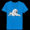 Ladies’  Junior Fine Jersey V-Neck Longer Length T-Shirt Thumbnail