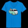 Ladies’  Junior Fine Jersey V-Neck Longer Length T-Shirt Thumbnail