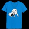 Ladies’  Junior Fine Jersey V-Neck Longer Length T-Shirt Thumbnail