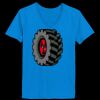 Ladies’  Junior Fine Jersey V-Neck Longer Length T-Shirt Thumbnail